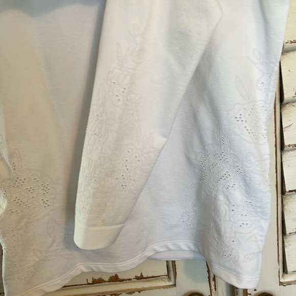 Womens Calia Brand 1/2 zip. White - Picture 4 of 4